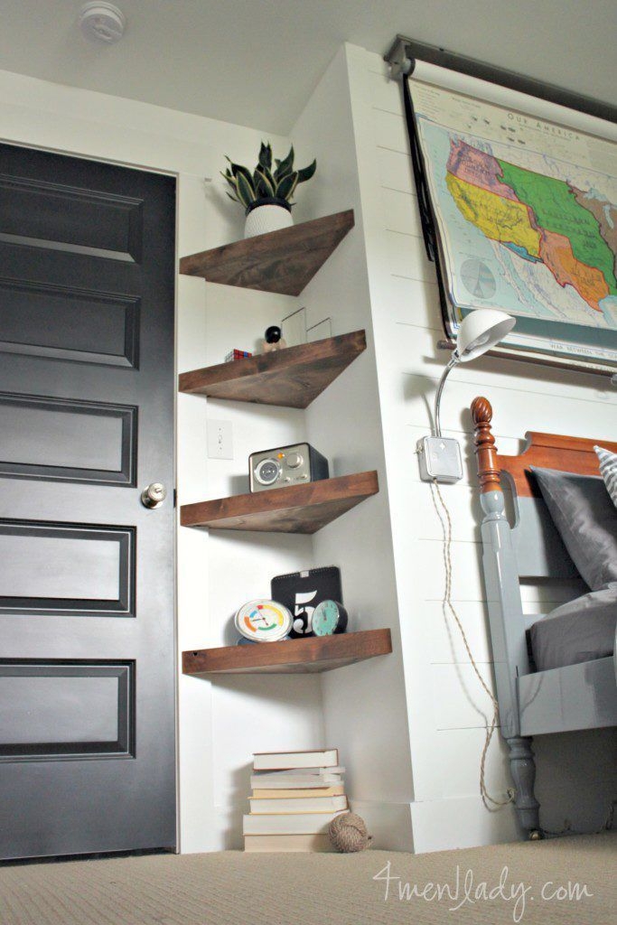 Newest Corner Shelves Design Ideas For Home Decor Looks Beautiful38