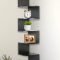 Newest corner shelves design ideas for home decor looks beautiful40