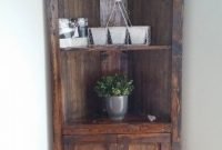 Newest corner shelves design ideas for home decor looks beautiful43