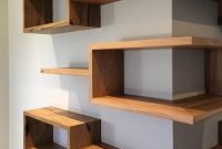 Newest corner shelves design ideas for home decor looks beautiful47
