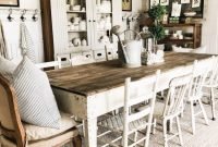 Outstanding farmhouse dining room design ideas to try24