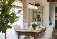 Outstanding farmhouse dining room design ideas to try35