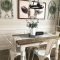 Outstanding farmhouse dining room design ideas to try37