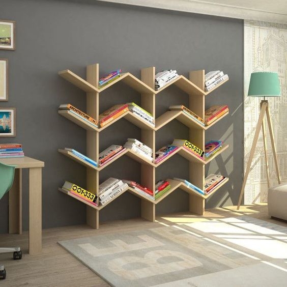 Trendy Bookshelf Designs Ideas Are Popular This Year12