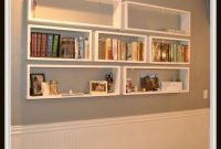Trendy bookshelf designs ideas are popular this year32