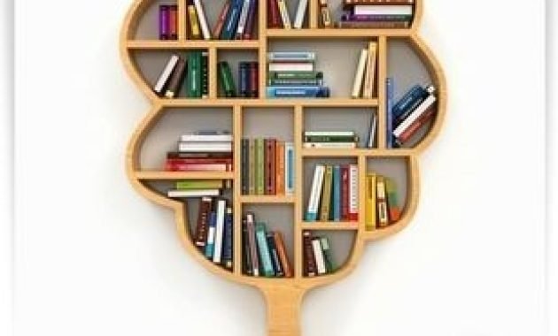 Trendy bookshelf designs ideas are popular this year46