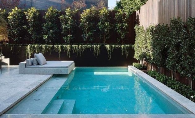 Affordable small swimming pools design ideas that looks elegant40