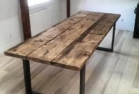 Charming diy wooden dining table design ideas for you08