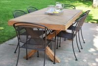 Charming diy wooden dining table design ideas for you10