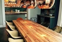 Charming diy wooden dining table design ideas for you14