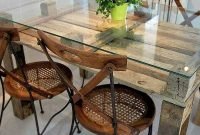 Charming diy wooden dining table design ideas for you15