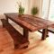 Charming diy wooden dining table design ideas for you16