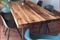 Charming diy wooden dining table design ideas for you23