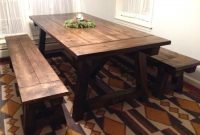 Charming diy wooden dining table design ideas for you29