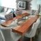Charming diy wooden dining table design ideas for you40