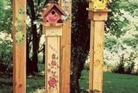 Elegant bird house ideas for your backyard space13