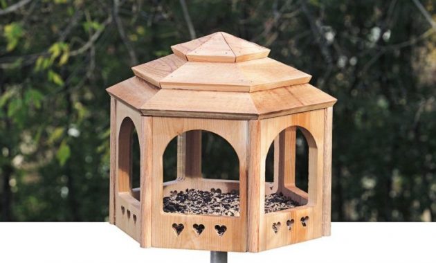 Elegant bird house ideas for your backyard space31