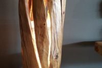 Enchanting diy wooden lamp designs ideas to spice up your living space30