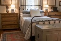 Magnificient farmhouse bedroom decor ideas to try now40