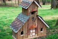 Magnificient stand bird house ideas for garden02