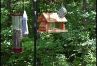 Magnificient stand bird house ideas for garden04