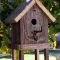 Magnificient stand bird house ideas for garden14