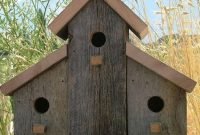 Magnificient stand bird house ideas for garden43
