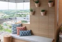 Popular small apartment balcony decor ideas for you01