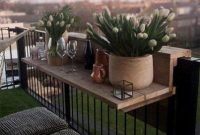 Popular small apartment balcony decor ideas for you04