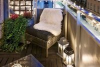 Popular small apartment balcony decor ideas for you07