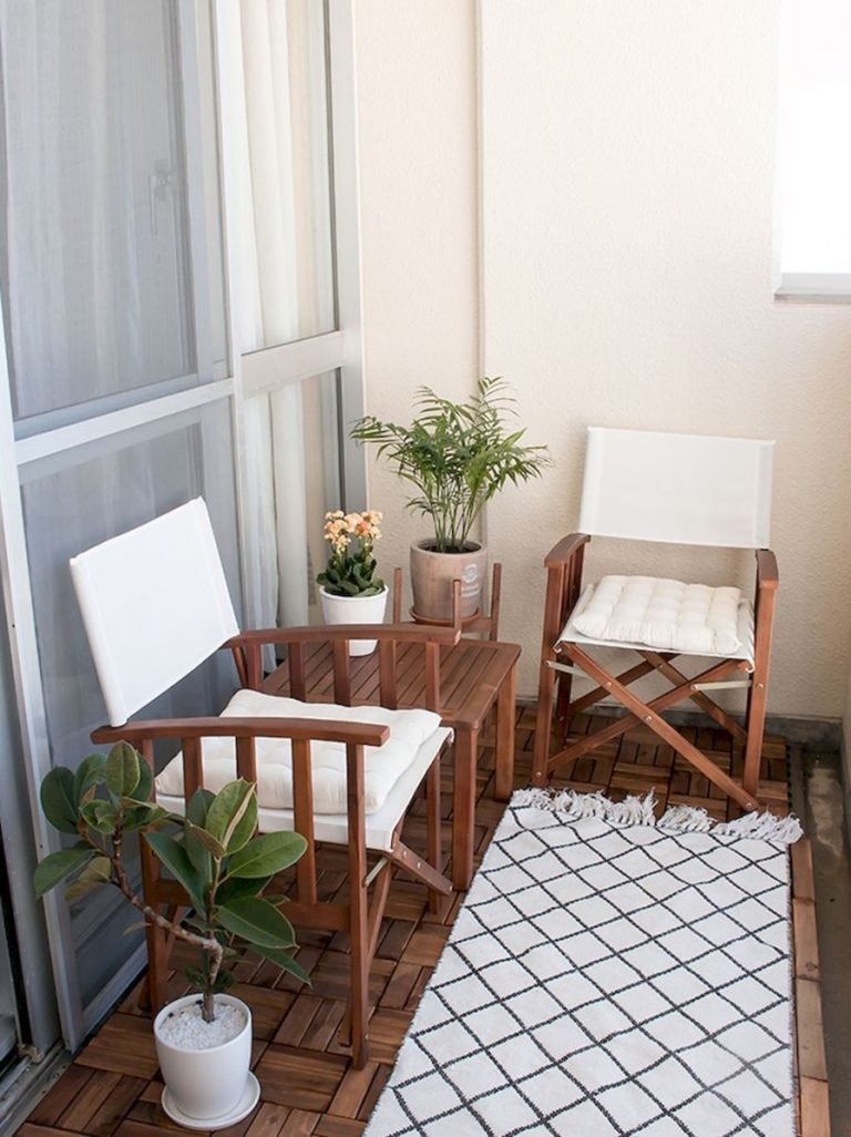 45 Popular Small Apartment Balcony Decor Ideas For You