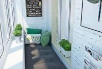 Popular small apartment balcony decor ideas for you20