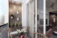 Popular small apartment balcony decor ideas for you24