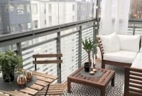 Popular small apartment balcony decor ideas for you25