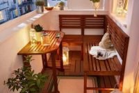 Popular small apartment balcony decor ideas for you39