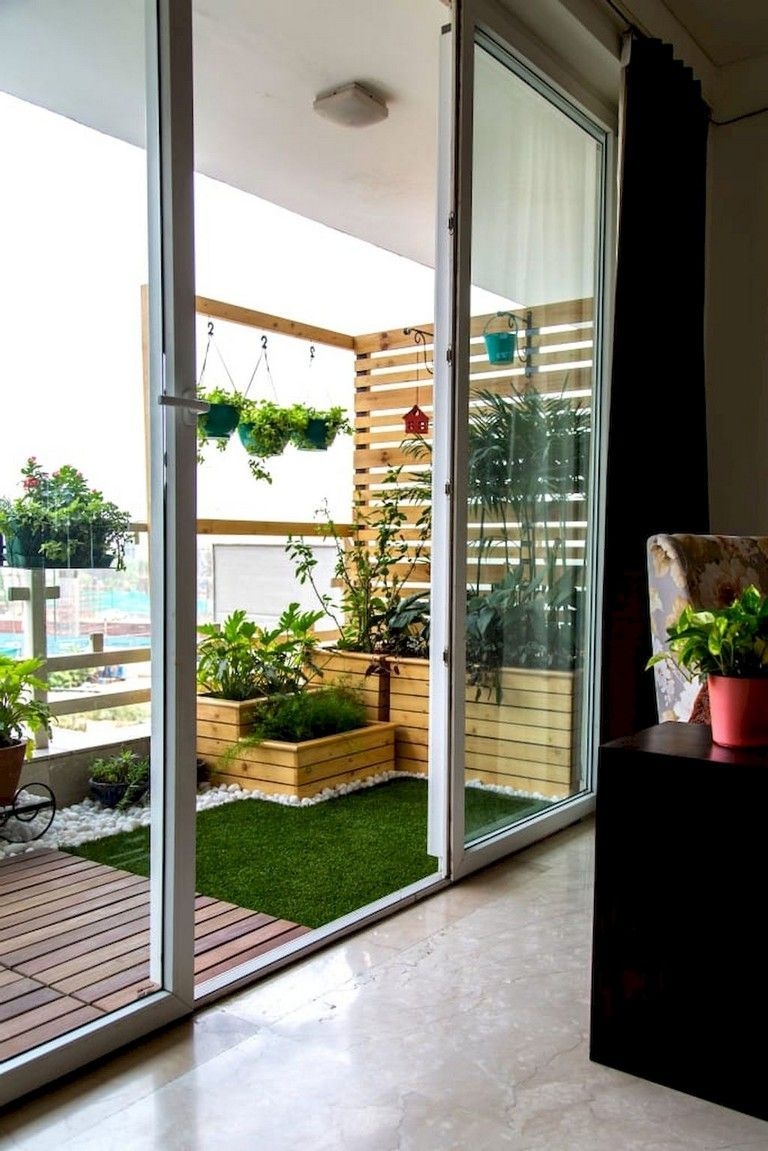 Superb Apartment Balcony Decorating Ideas To Try38