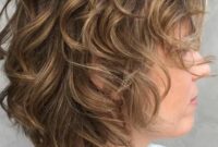 Short hairstyles for thin curly hair 2020