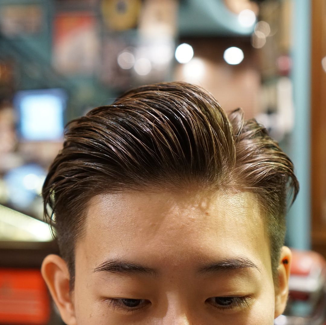 Side Part Korean Hairstyles Men
