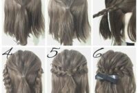 Quick easy hairstyles for girls with short hair