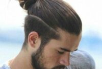 Hairstyles for men with long hair 2020