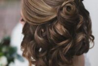 Hairstyles for short hair girls for wedding