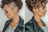 Short hairstyles for curly hair 2020