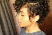 Easy black hairstyles for short curly hair