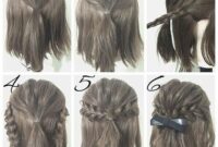 Pretty easy hairstyles for short hair girls
