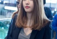 Shoulder length hairstyles korean long hairstyles 2020 female