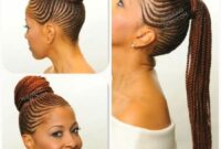 Cornrow braids ponytail cornrow braids straight up hairstyles 2020 south africa