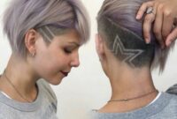 Undercut hairstyles short side shave female