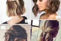 Simple hairstyles for short hair for wedding