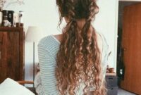 Long hair curly braid long hair curly cute hairstyles