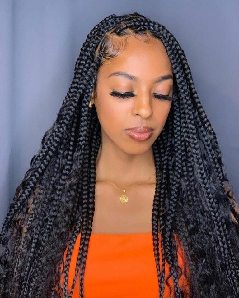 Box Braids Trending Hairstyles 2020 Braids Box Braids Trending Hairstyles 2020 Braids